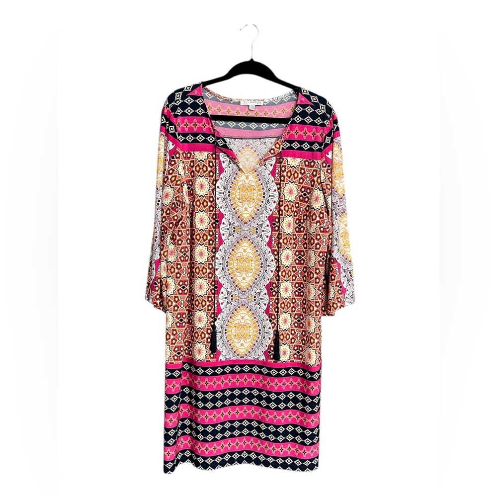 Studio One New York Colorful Bohemian Dress Size 14W